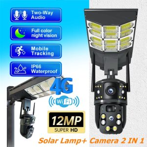 Solar Camera with light